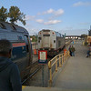 Chris Sidwell-Smith > Changing train engines in Albany-Rensselaer