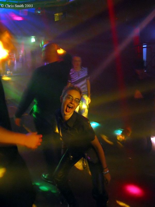 Chris Sidwell-Smith > This is by far the best photo I've taken sofar. It's of my friend Cat at Spellbound nightclub.